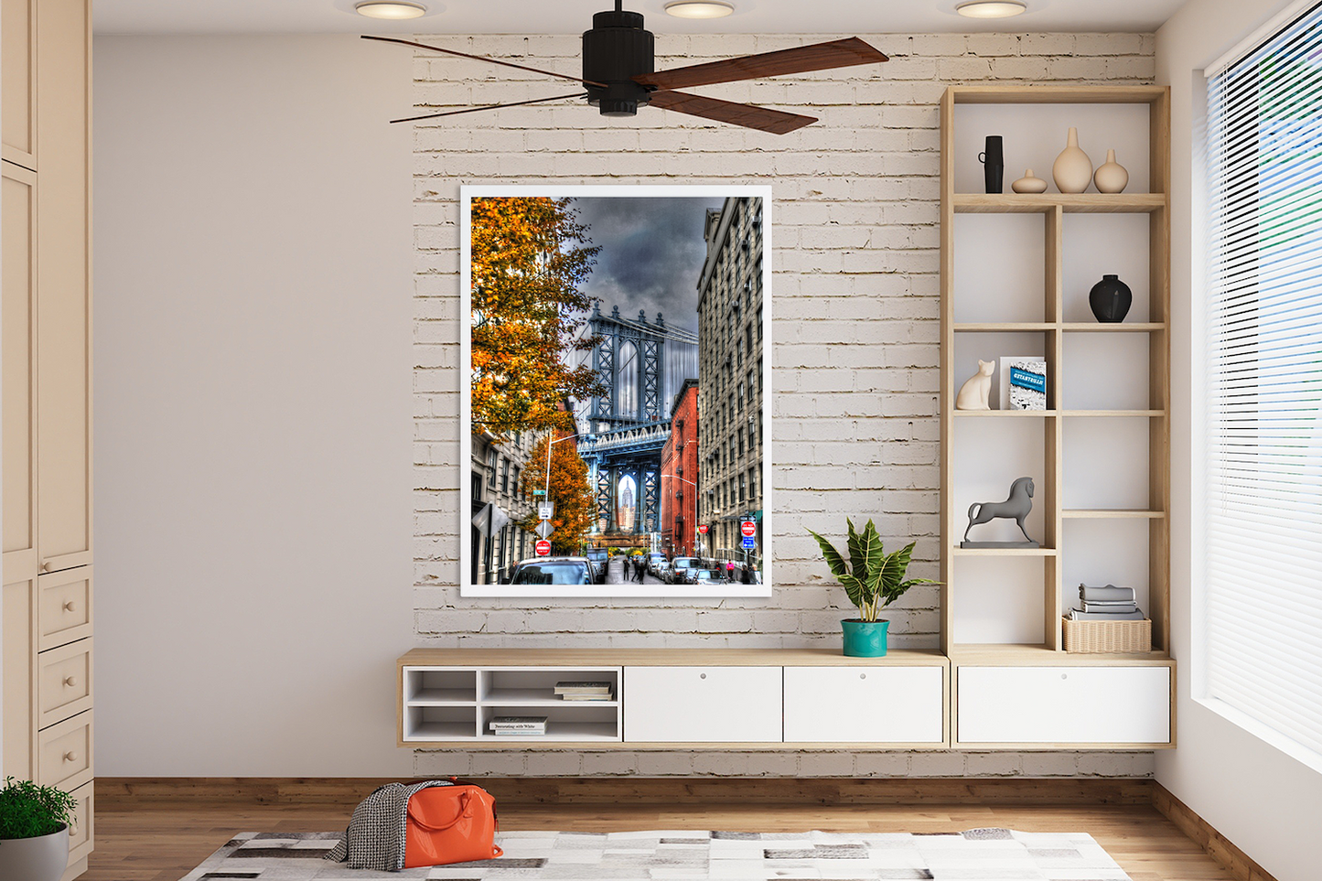 Dumbo Manhattan Bridge mock