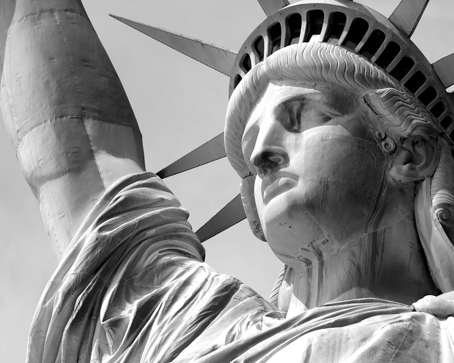 Statue of liberty Black & White