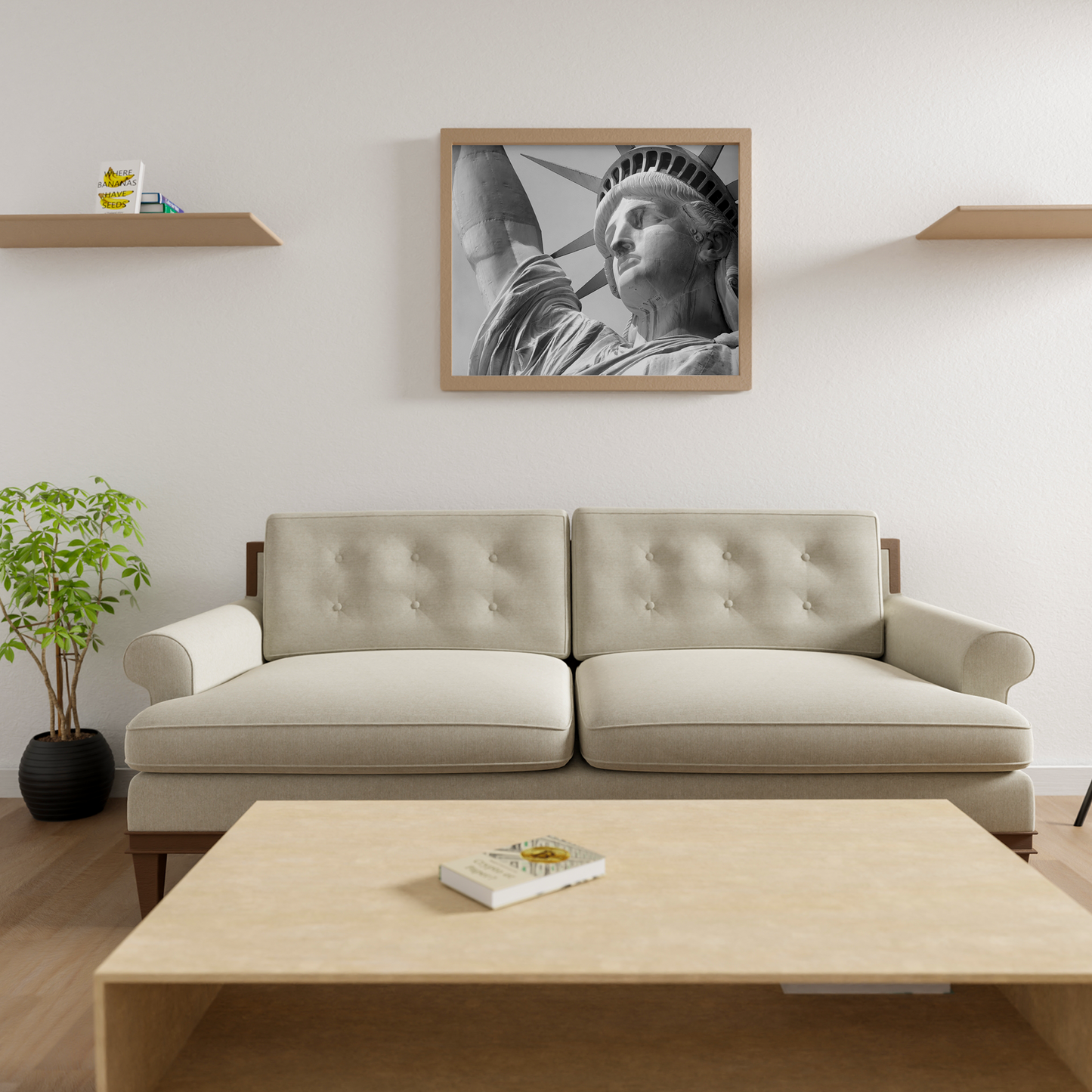 Statue of Liberty Wall Art by Mike Lindwasser