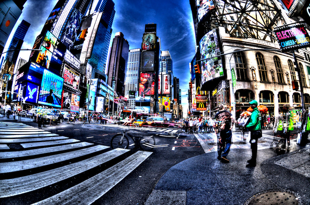 Times Square Blue