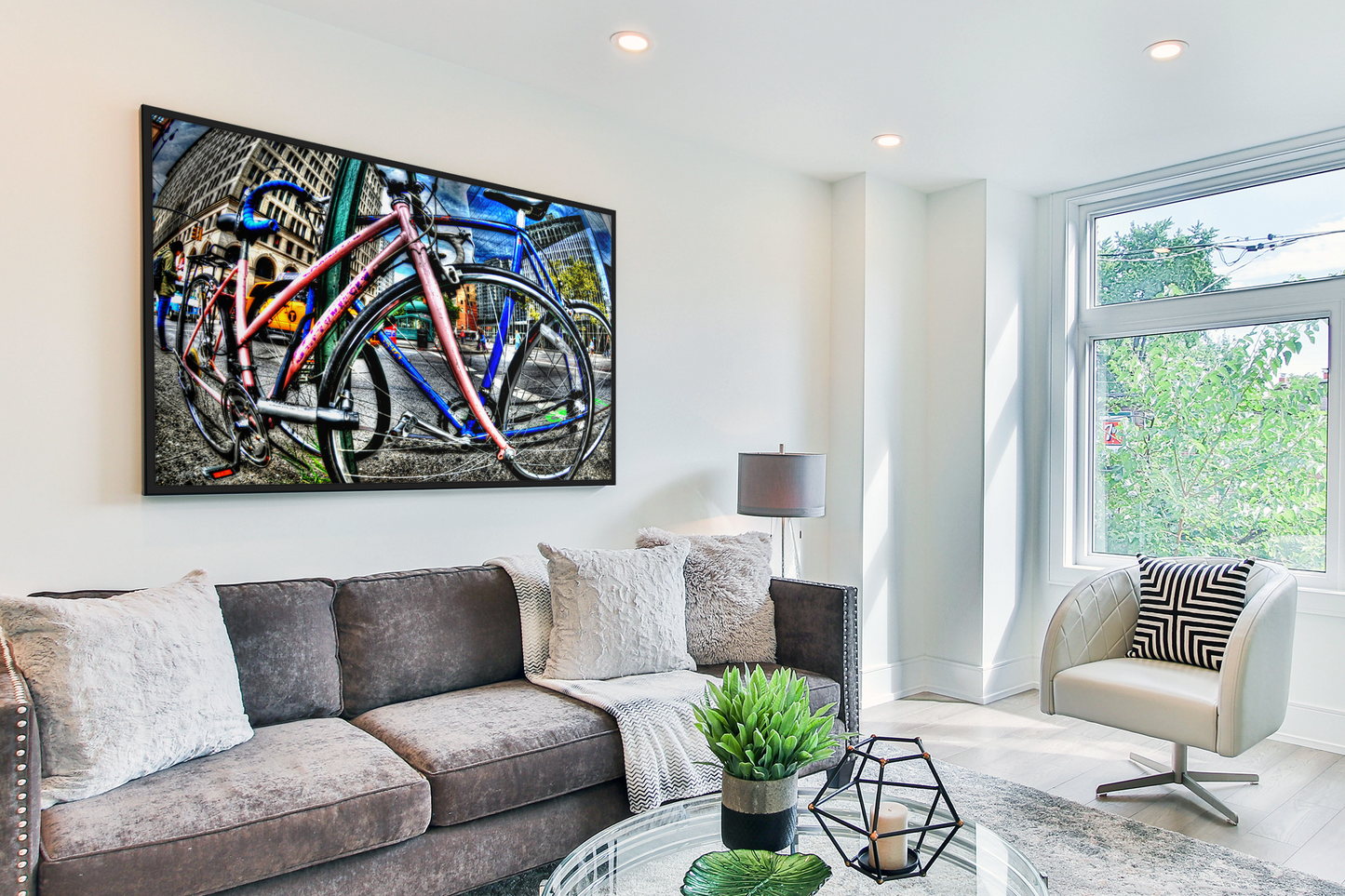 Astor Place Bikes wall art New York City