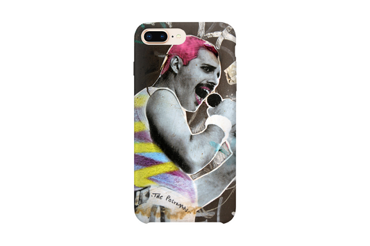 Freddie Mercury iPhone case by Mike Lindwasser