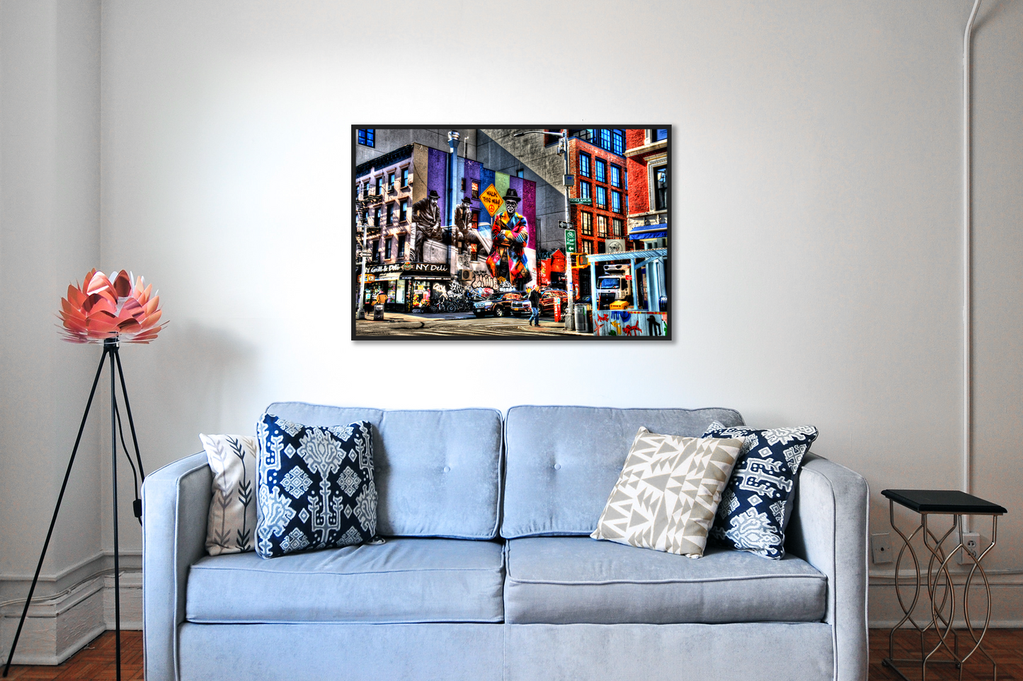 Run DMC wall art by Mike Lindwasser