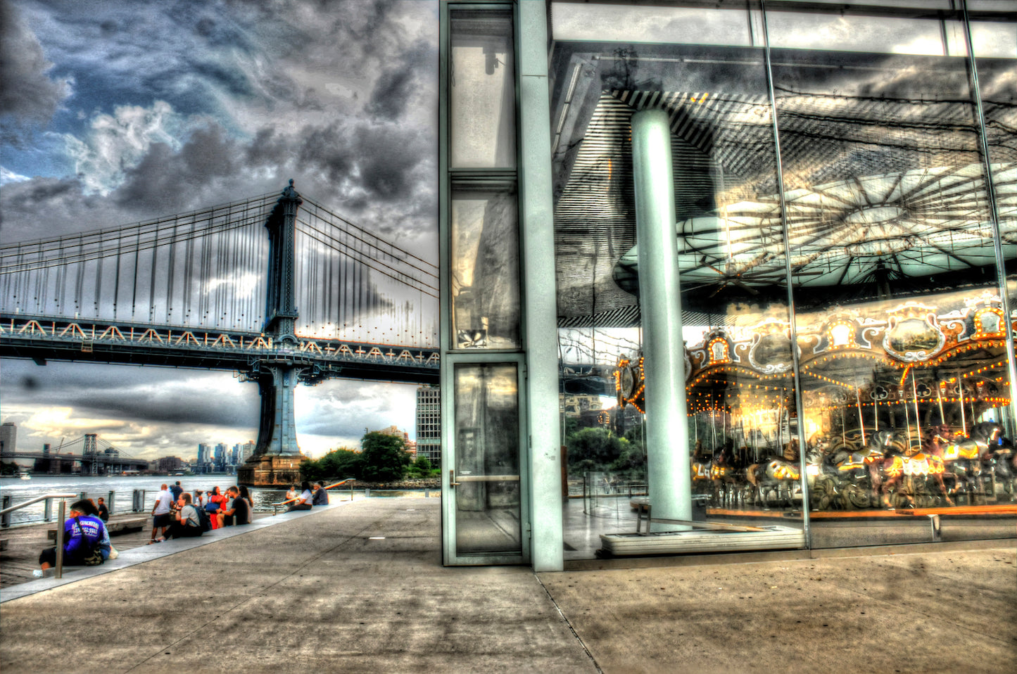 Manhattan Bridge Horizontal
