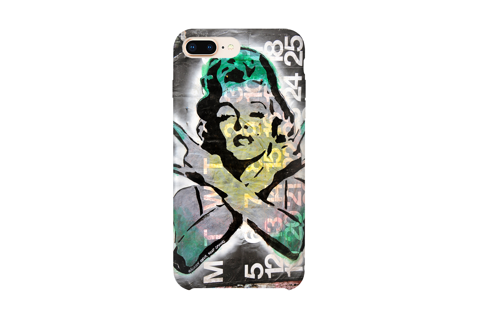 Marilyn Monroe iPhone case by Mike Lindwasser