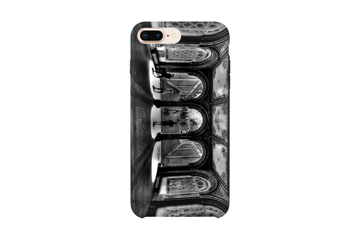 Bethesda Terrace iPhone case by Mike Lindwasser