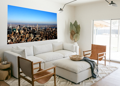 Empire State Building Aerial view wall art by Michael Lindwasser
