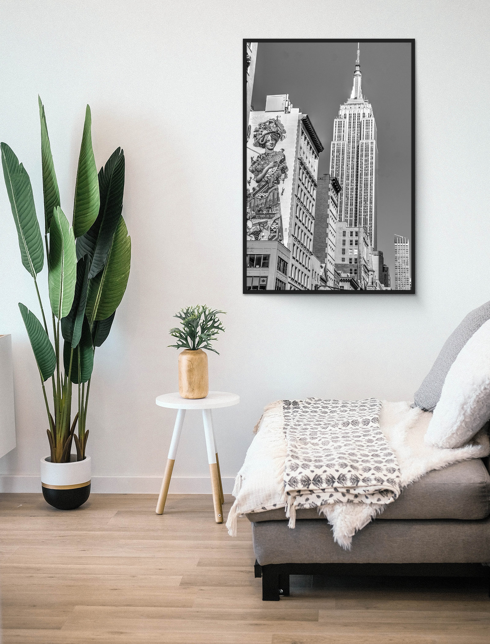 Empire State Building Wall Art by Mike Lindwasser
