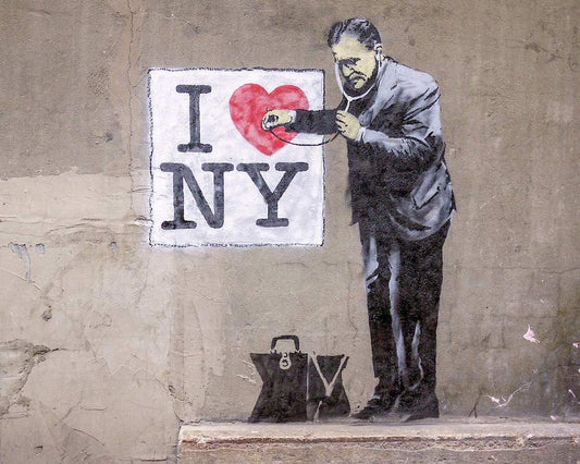 Banksy I love New York