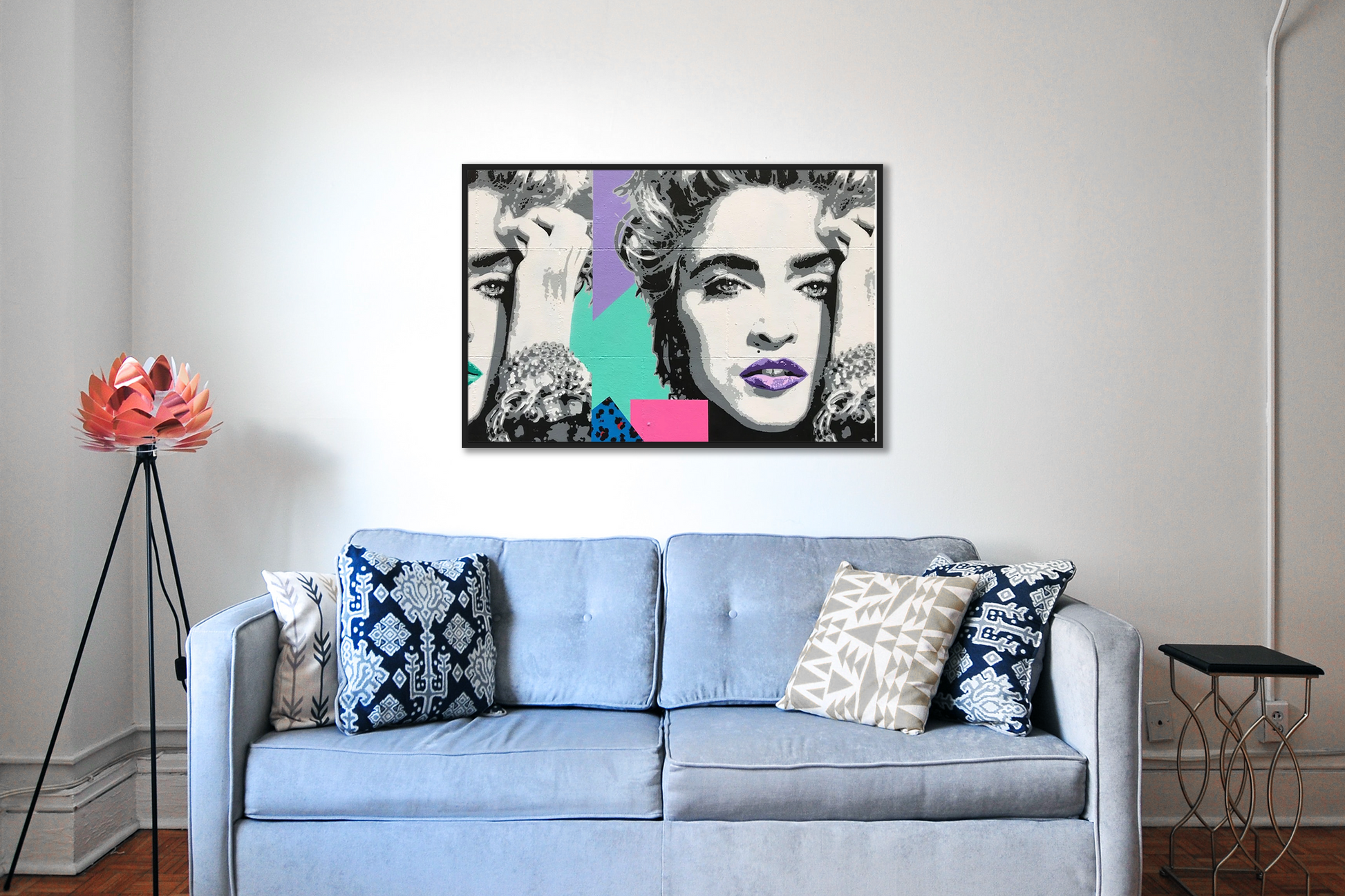 Madonna wall art image by Mike Lindwasser