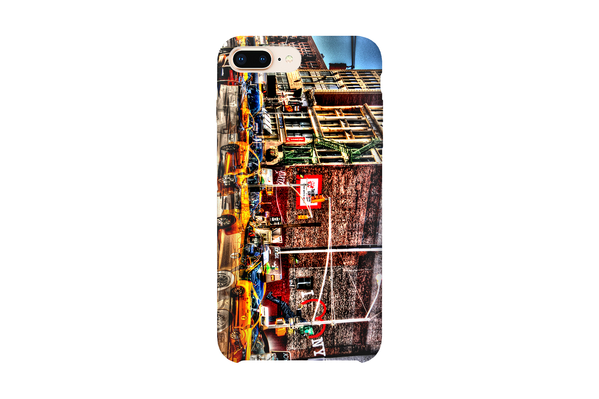 NYC Cabs iPhone case by Mike Lindwasser